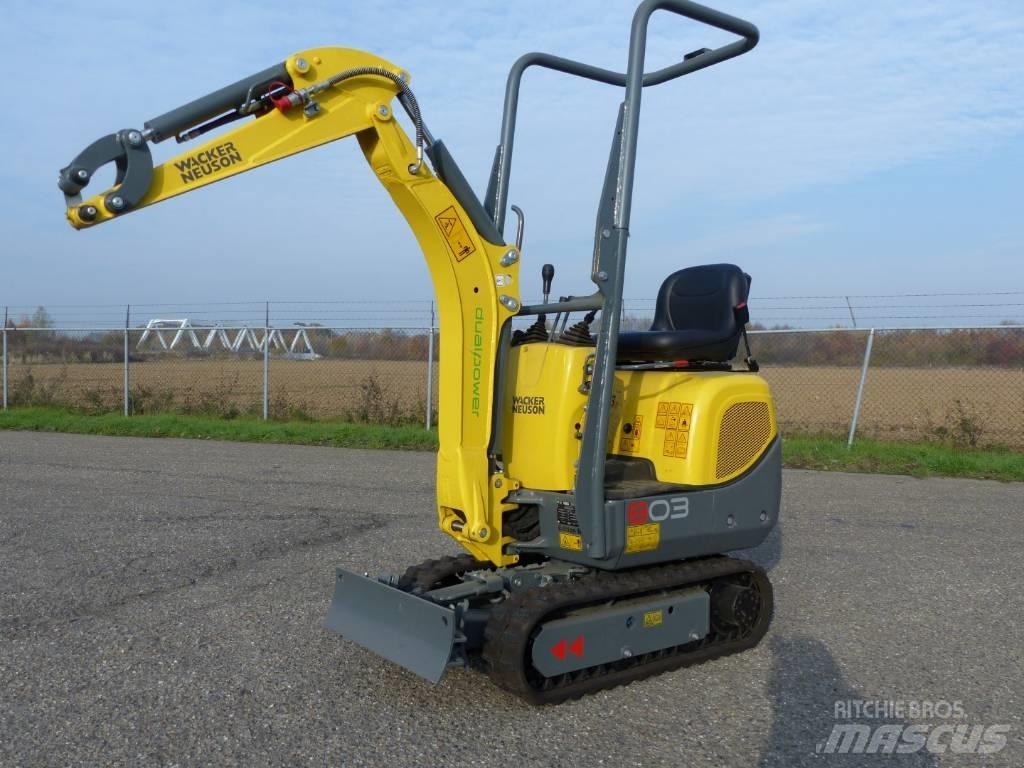 Wacker Neuson 803 Minigravemaskiner
