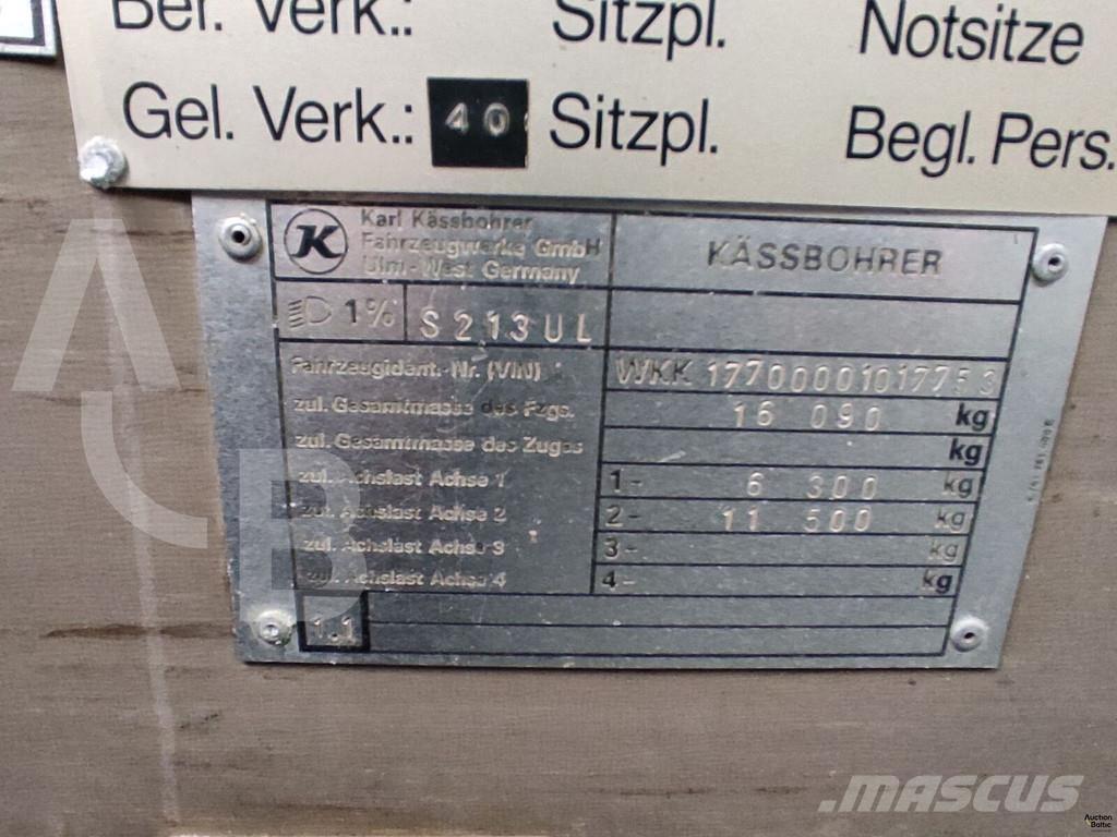 Setra S 213 UL Andre