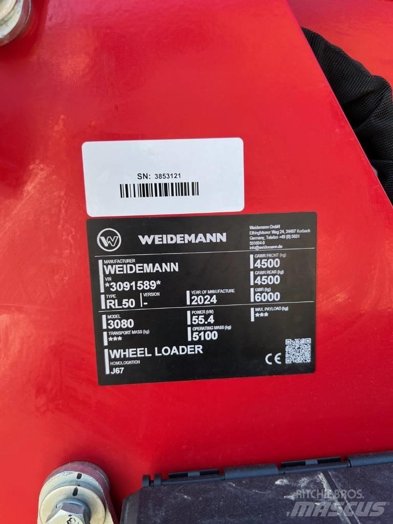 Weidemann 3080 3080 Læssemaskiner på hjul