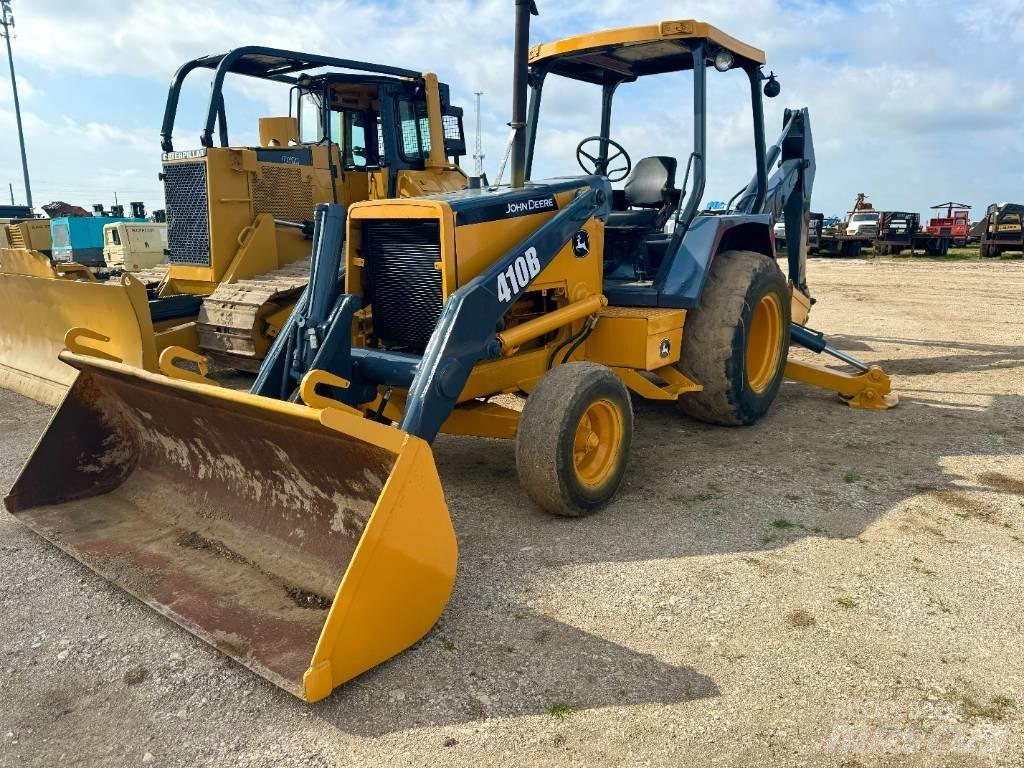 John Deere 410 B Rendegravere