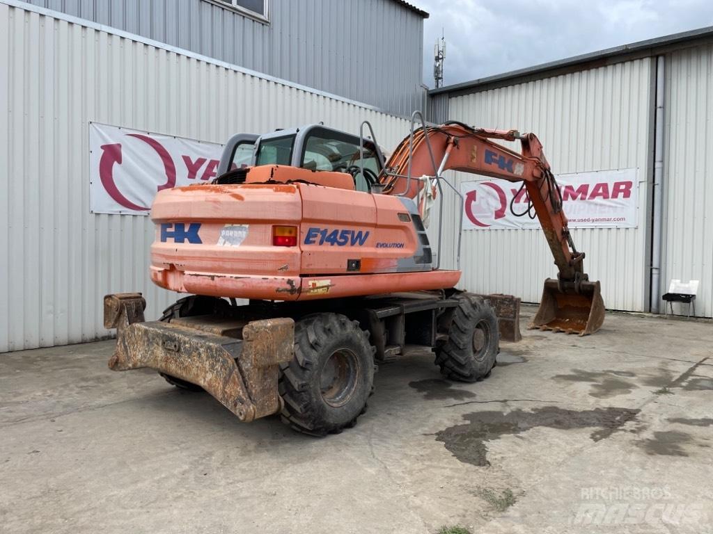Kobelco E145W Gravemaskiner på hjul