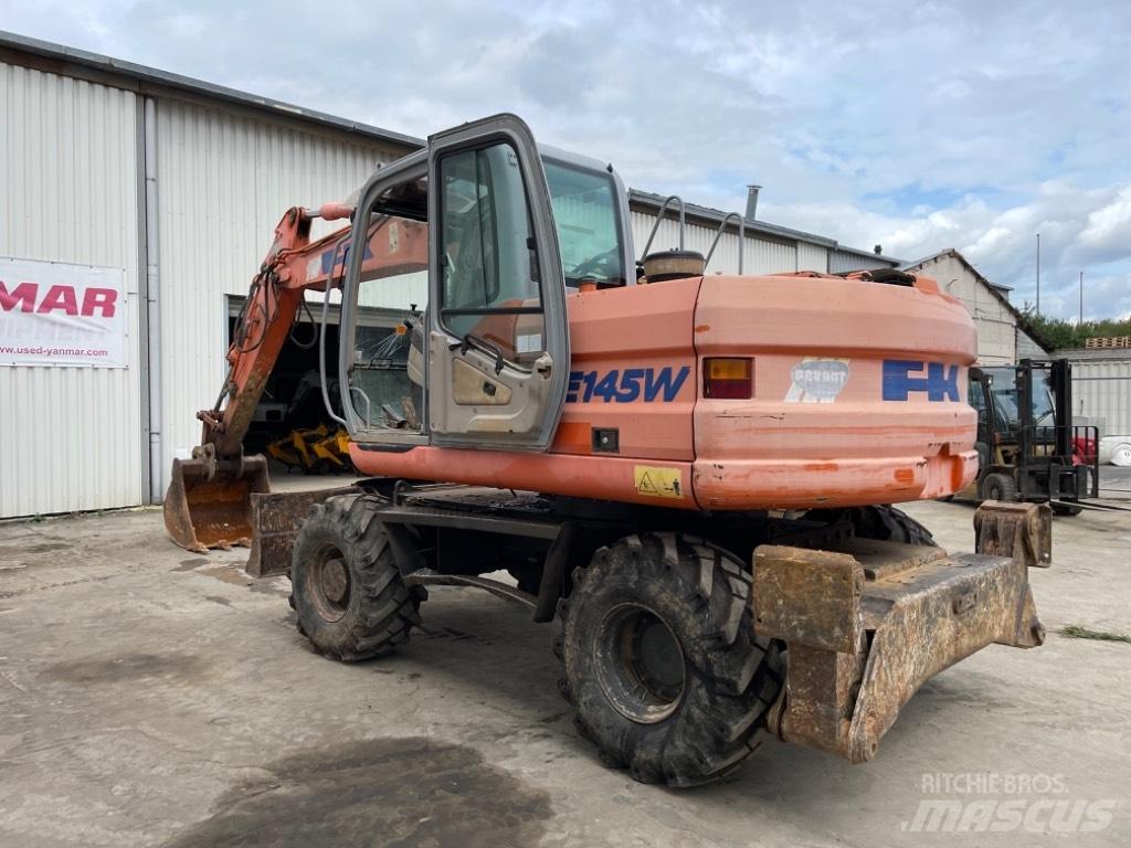 Kobelco E145W Gravemaskiner på hjul