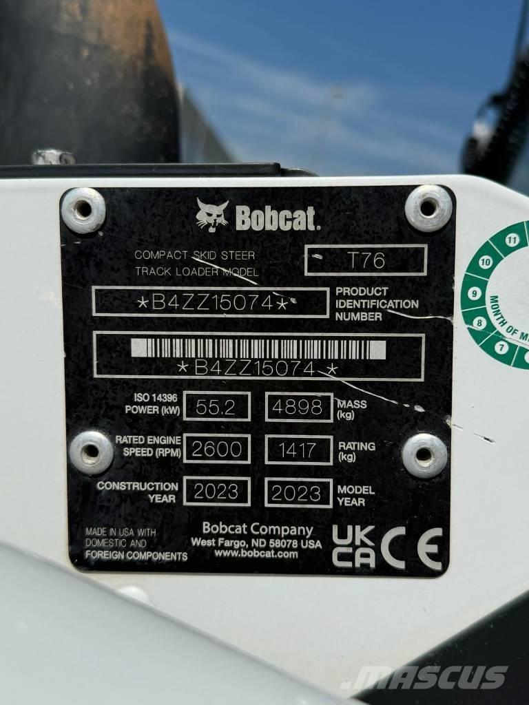 Bobcat T 76 Larvebåndslæssere