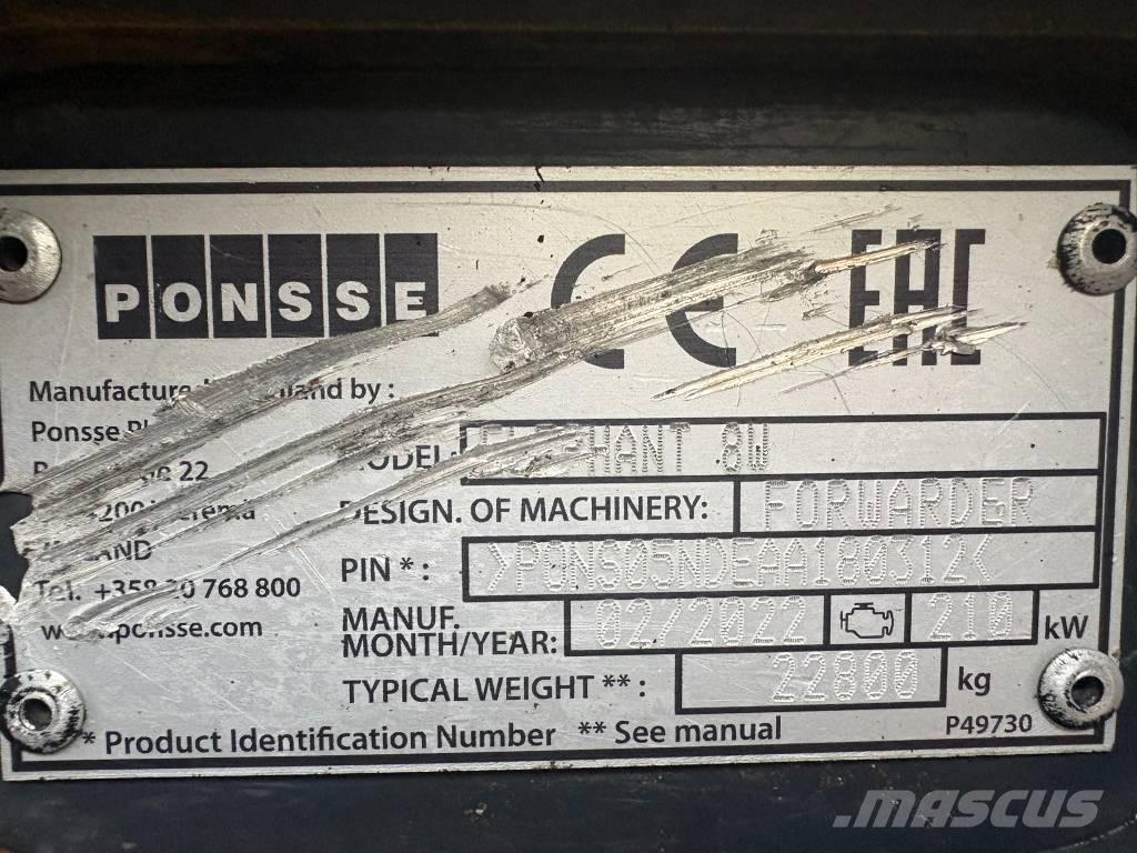 Ponsse Elephant Udkørselsmaskiner