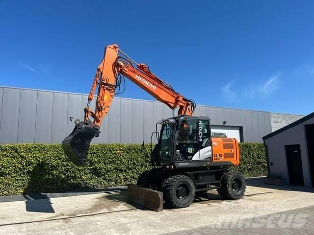 Hitachi 140W-5B Gravemaskiner på hjul