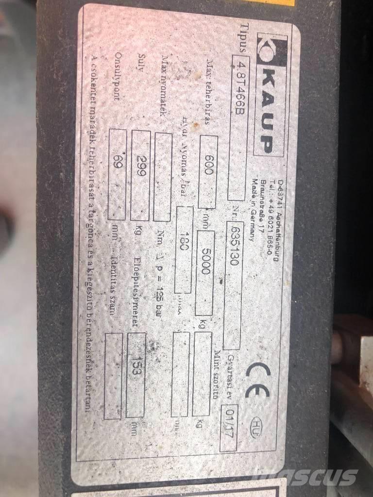 Linde E 50/600 HL El gaffeltrucks