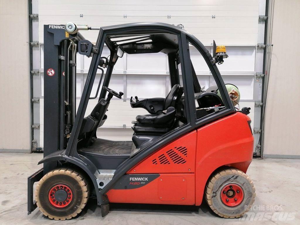 Linde H20T-02/600 LPG gaffeltrucks