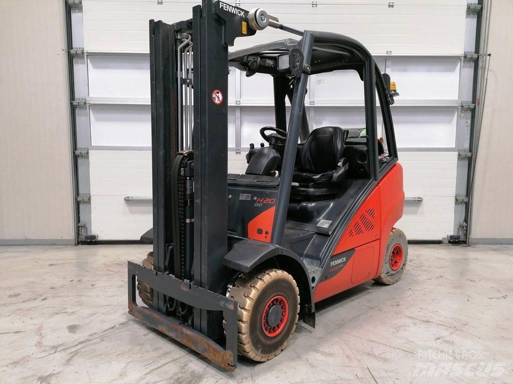Linde H20T-02/600 LPG gaffeltrucks