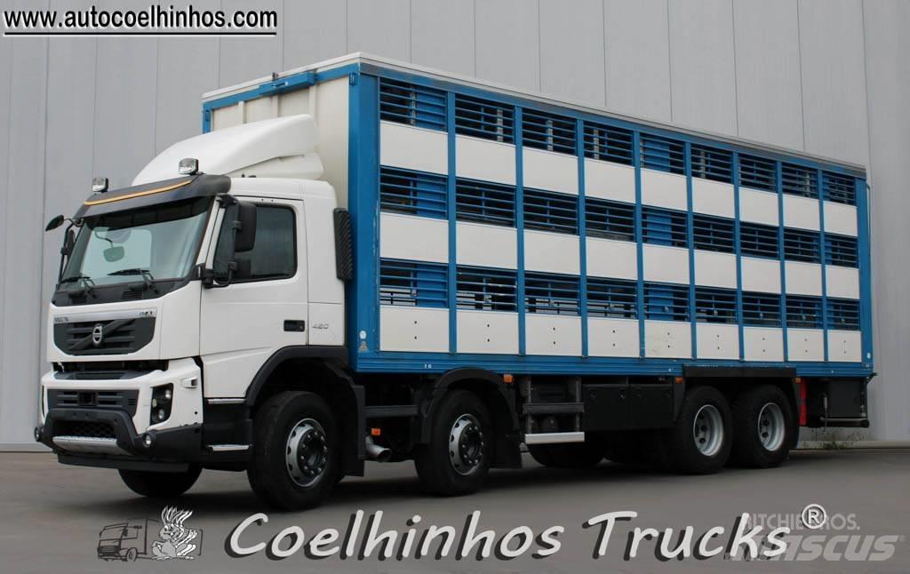 Volvo FMX 420 Lastbiler til dyretransport