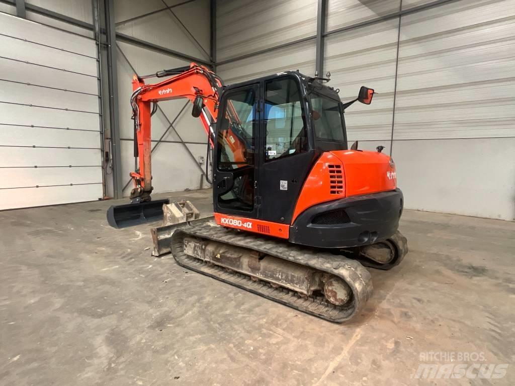 Kubota KX 080-4 A Midi-gravemaskiner 7t - 12t