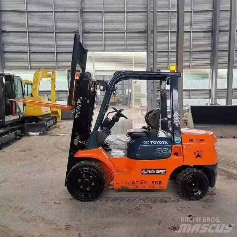 Toyota FD35 Diesel gaffeltrucks