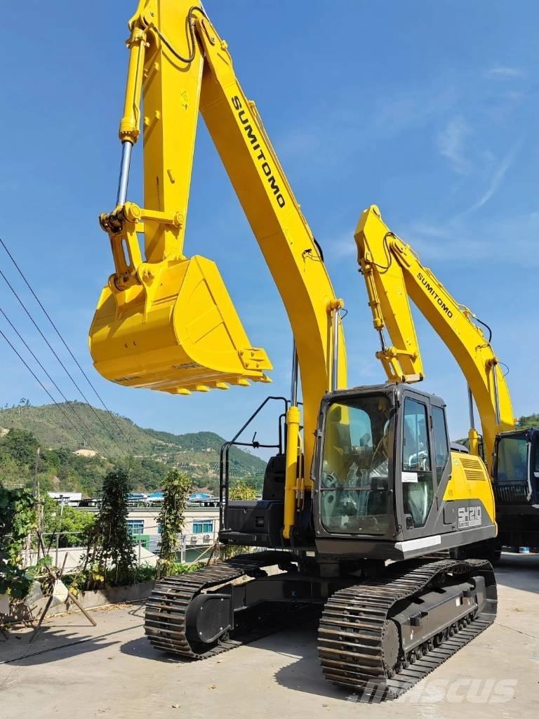 Sumitomo SH210 Gravemaskiner på larvebånd