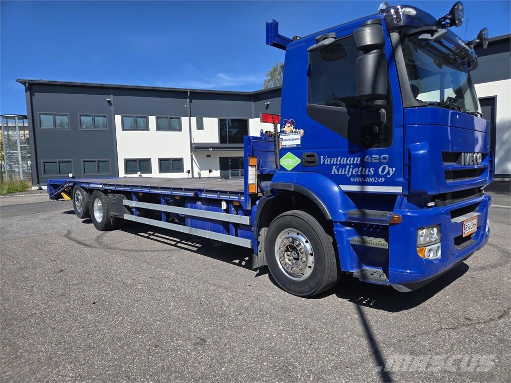 Iveco Stralis 26.420 Lastbil med lad/Flatbed