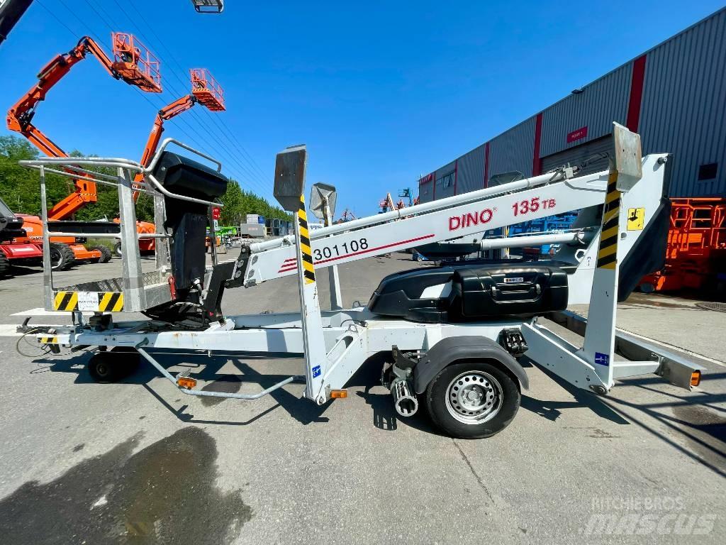 Dinolift 135 tb Trailermonterede lifte