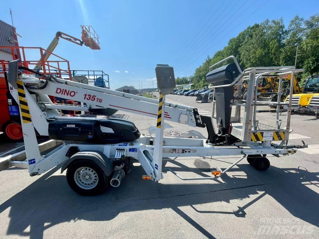 Dinolift 135 tb Trailermonterede lifte