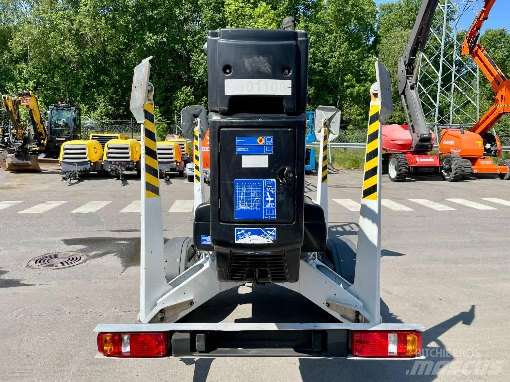 Dinolift 135 tb Trailermonterede lifte