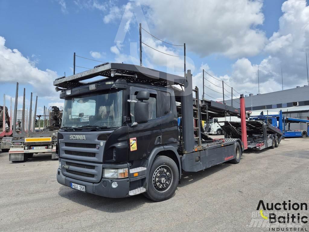 Scania P 420 Autotransportere / Knæklad