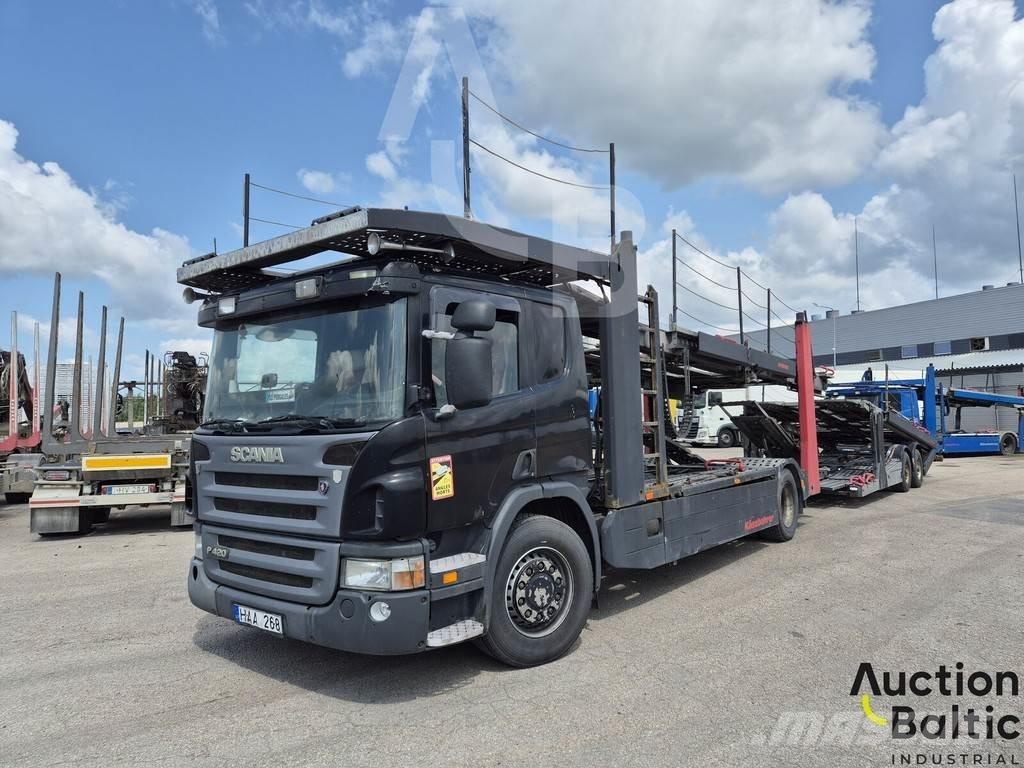 Scania P 420 Autotransportere / Knæklad