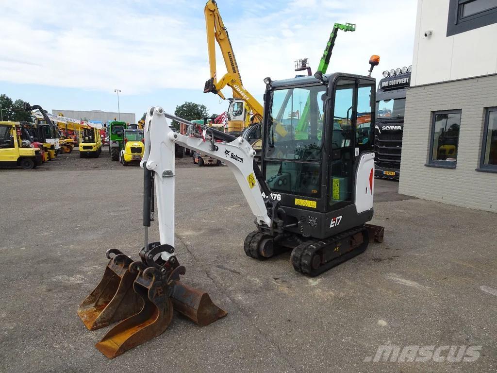 Bobcat E17 Minigravemaskiner