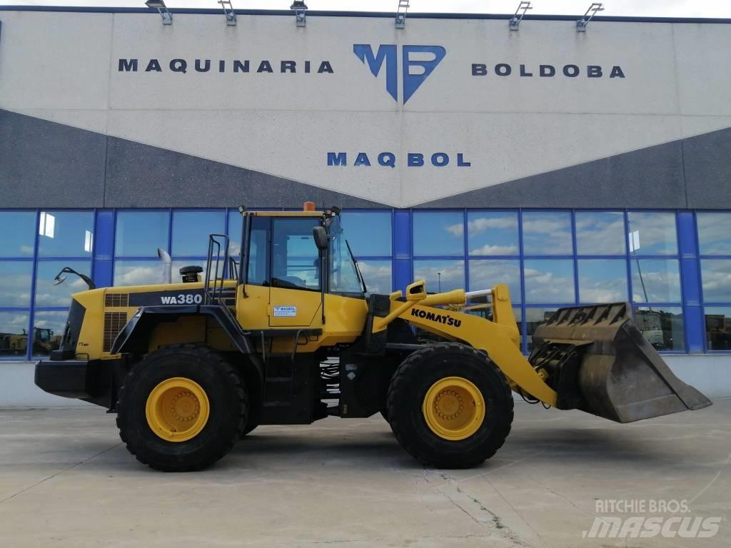 Komatsu WA 380-6 Læssemaskiner på hjul