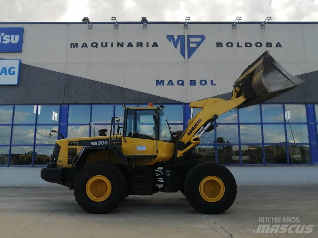 Komatsu WA 380-6 Læssemaskiner på hjul