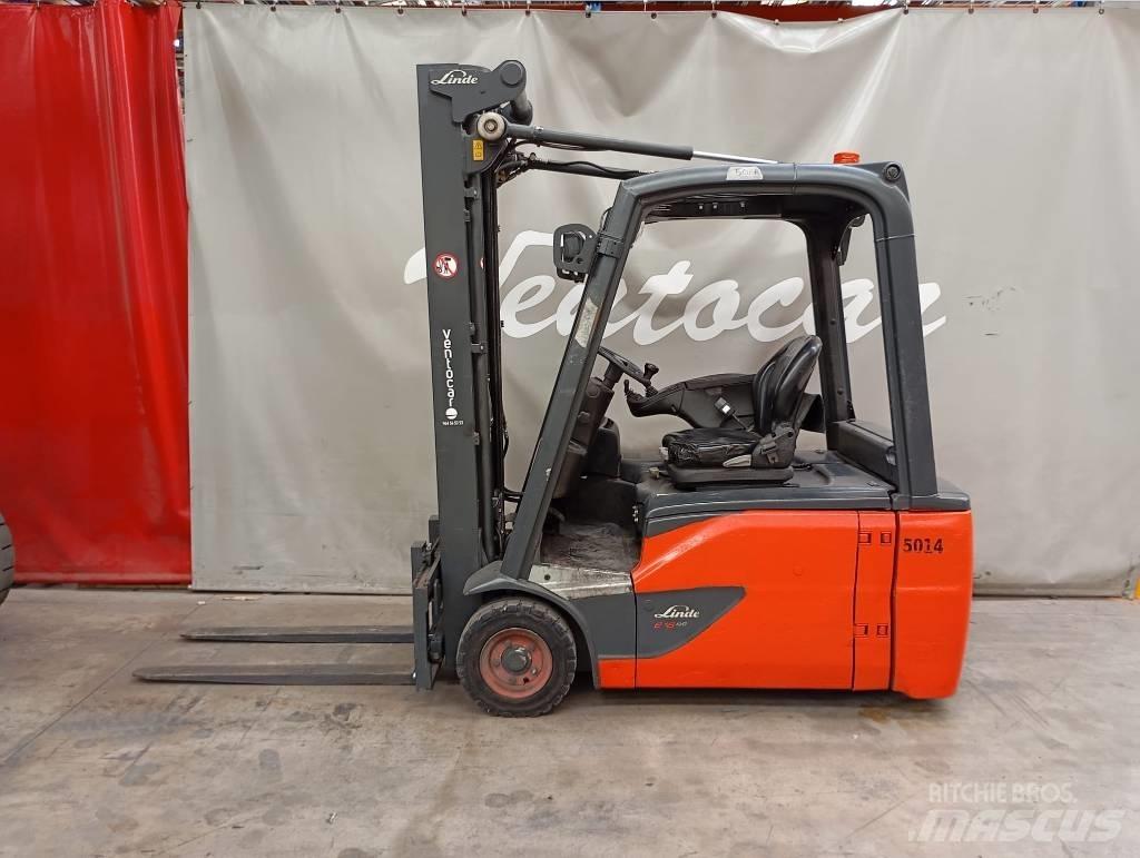 Linde E 16 El gaffeltrucks