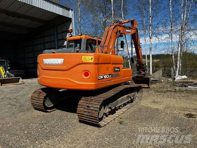 Doosan DX 160 LC Gravemaskiner på larvebånd