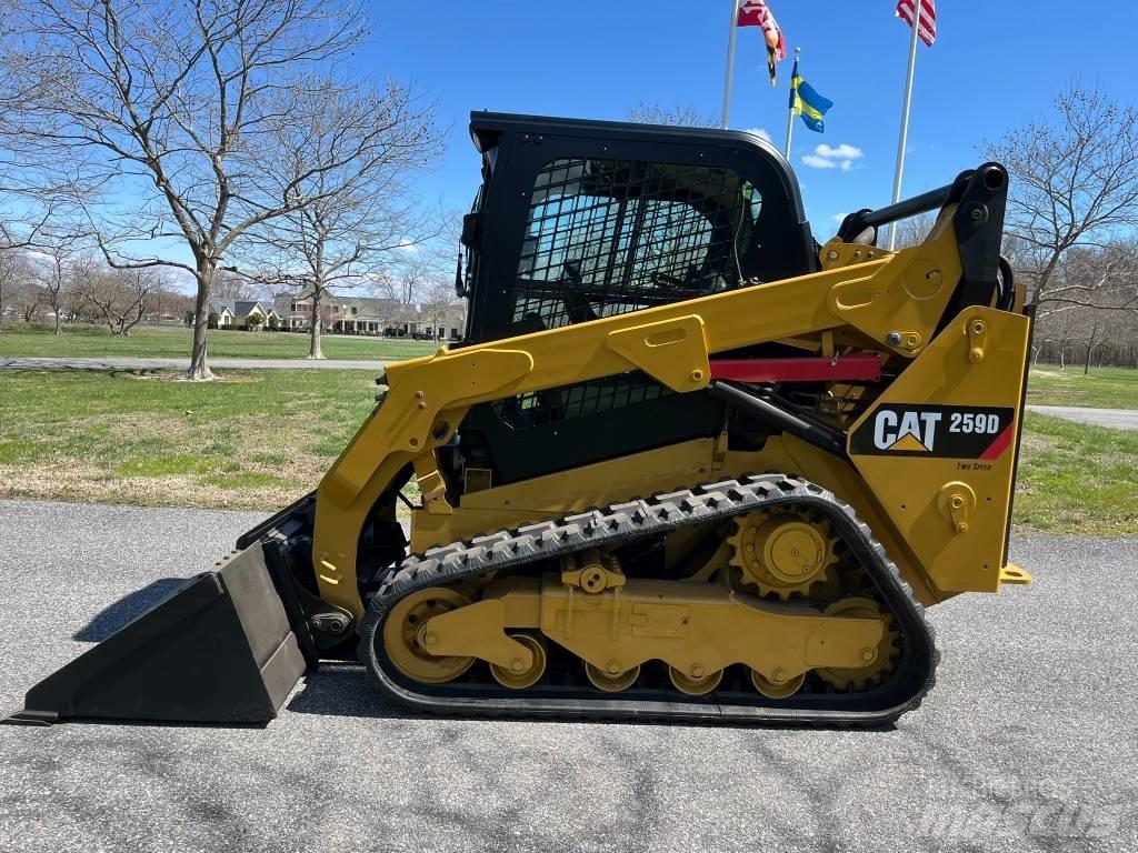 CAT 259 D Minilæsser - skridstyret