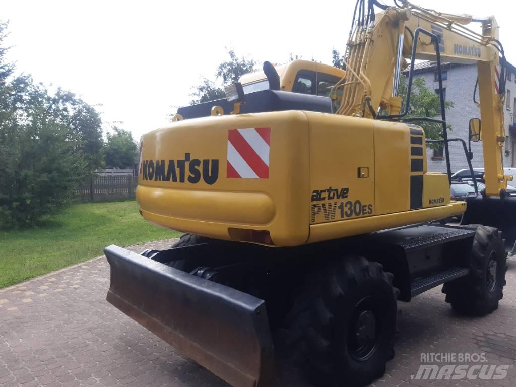 Komatsu PW 130-7 Gravemaskiner på hjul