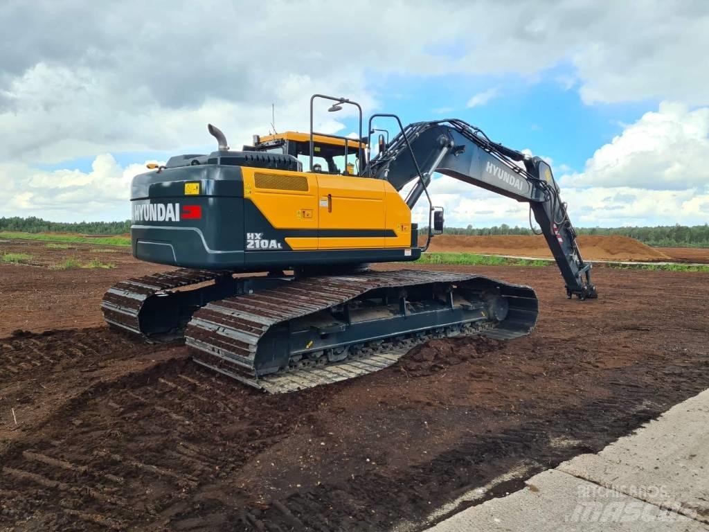 Hyundai HX210AL Gravemaskiner på larvebånd