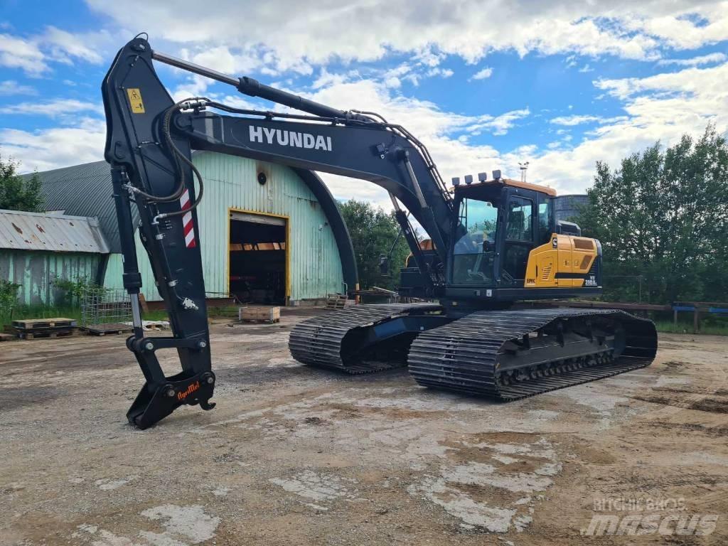 Hyundai HX210AL Gravemaskiner på larvebånd