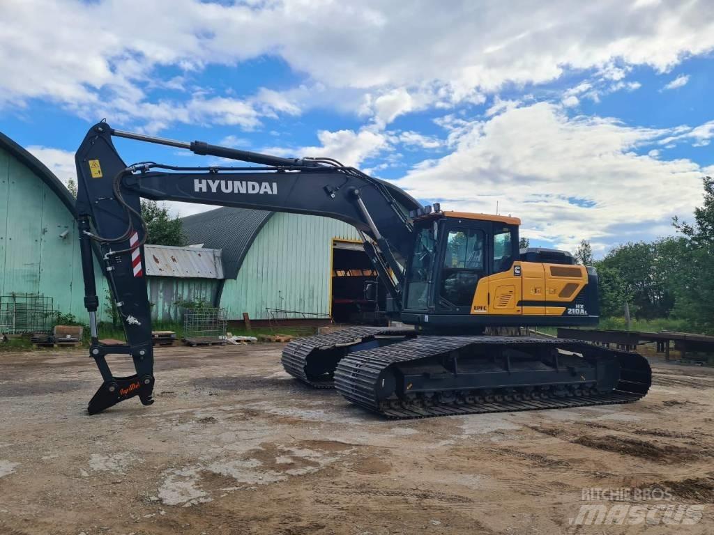 Hyundai HX210AL Gravemaskiner på larvebånd