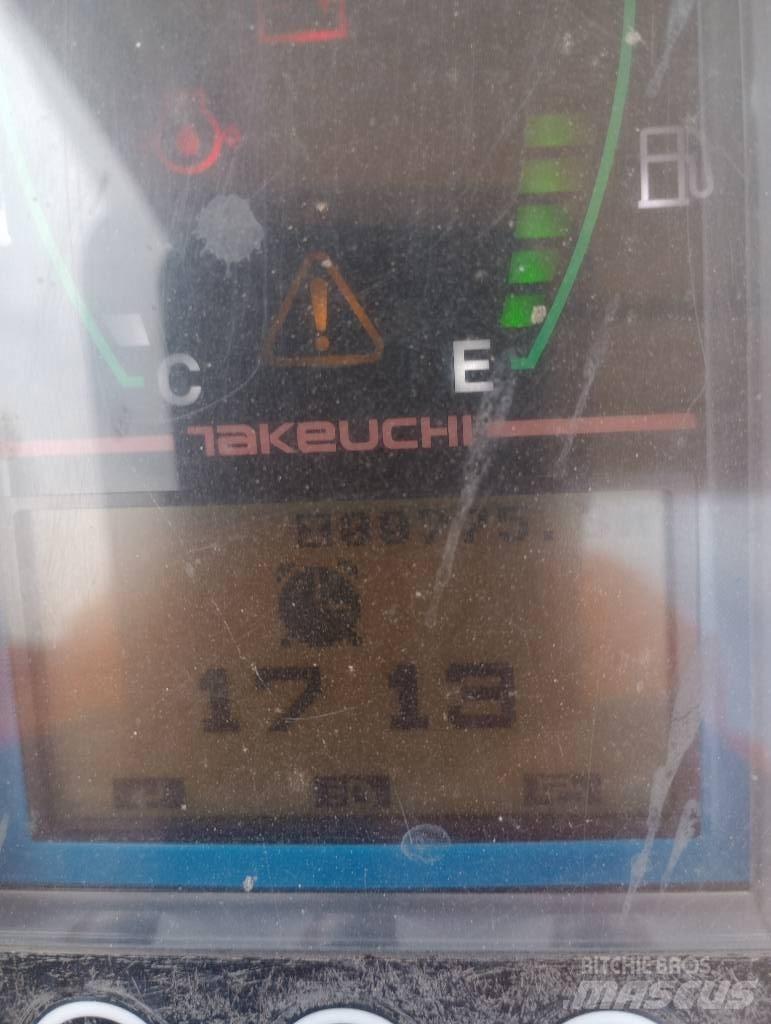 Takeuchi TB216RA Tilbehør og reservedele til boreudstyr/borerigge