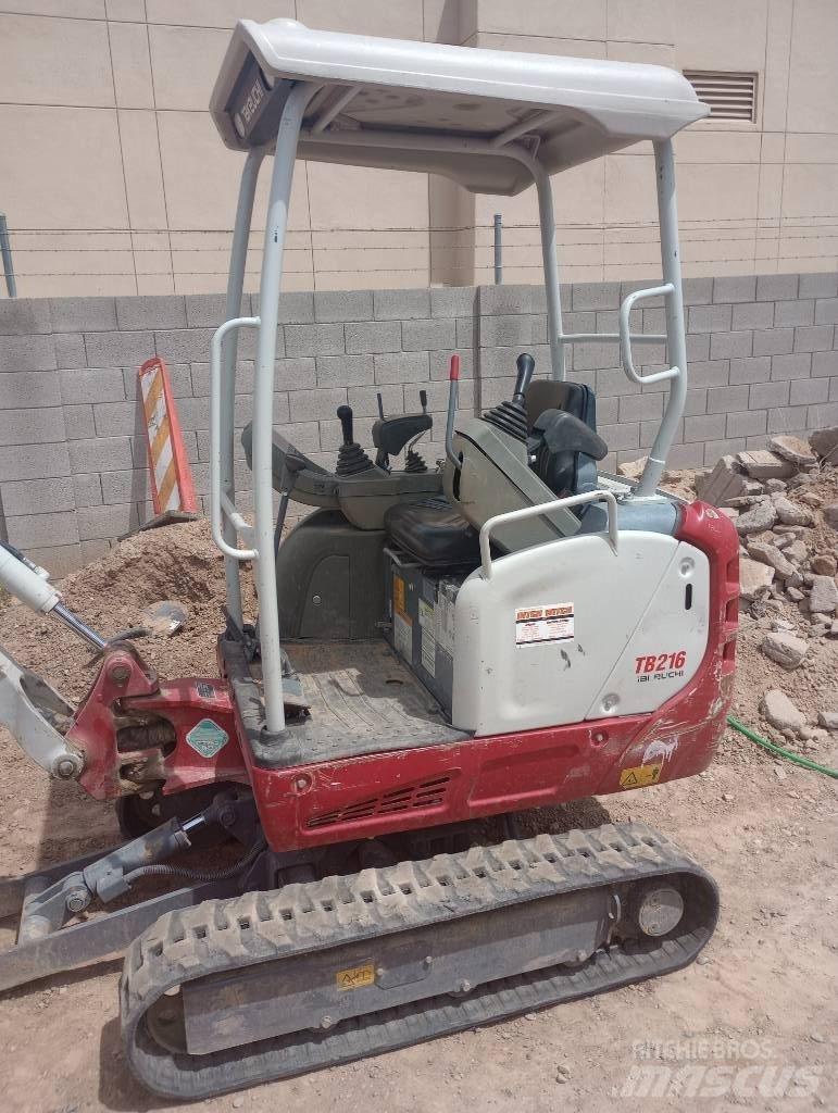 Takeuchi TB216RA Tilbehør og reservedele til boreudstyr/borerigge