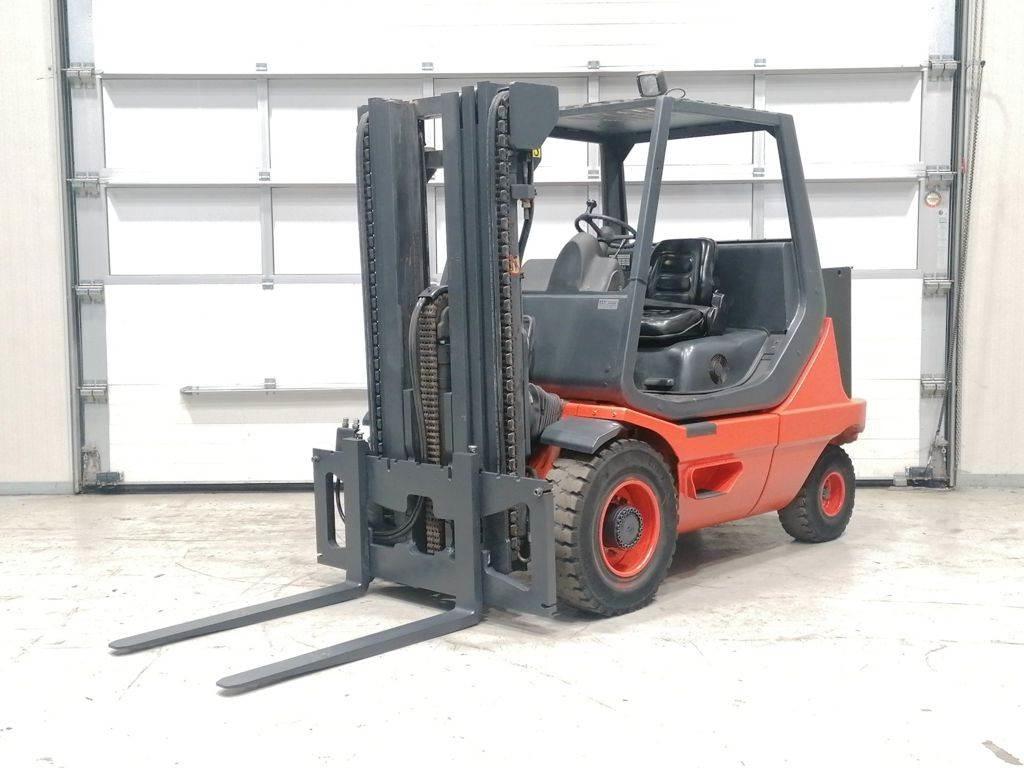 Linde E35P El gaffeltrucks