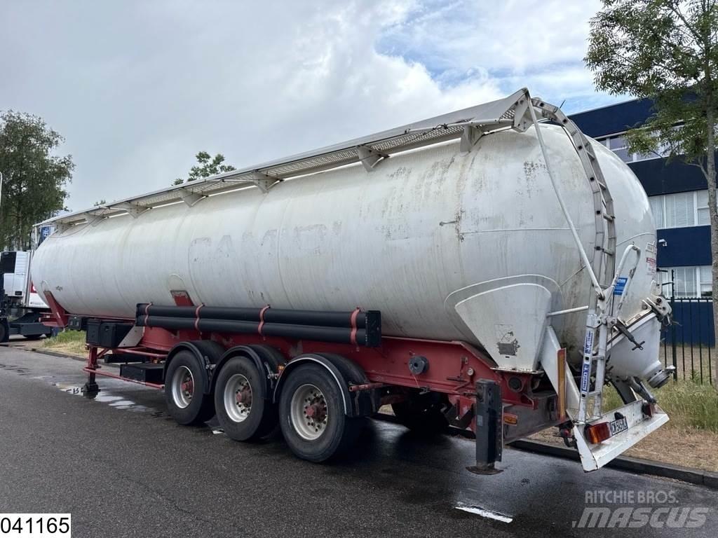 Spitzer Silo 63 m3 Semi-trailer med Tank