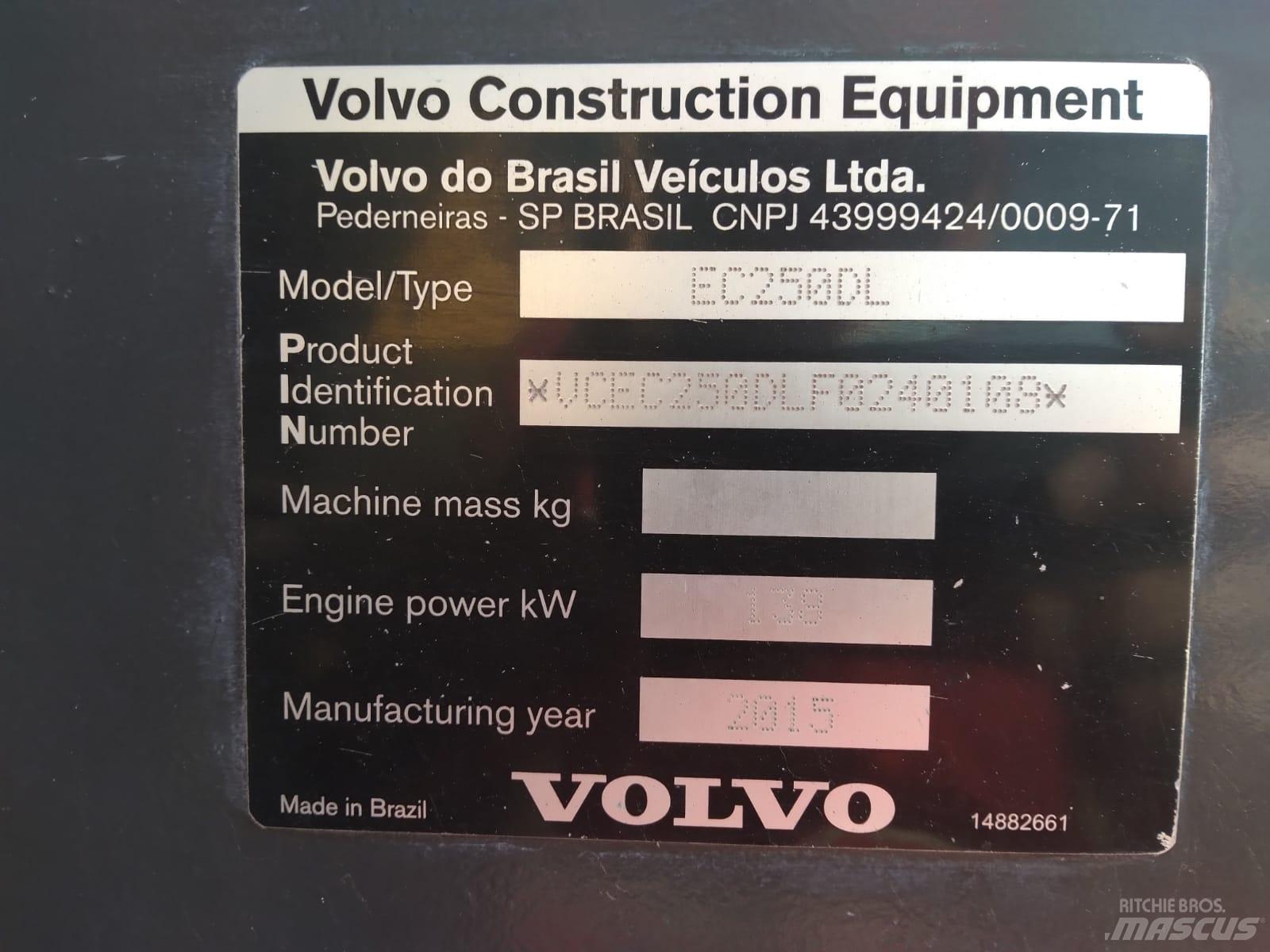 Volvo EC250DL Gravemaskiner på larvebånd