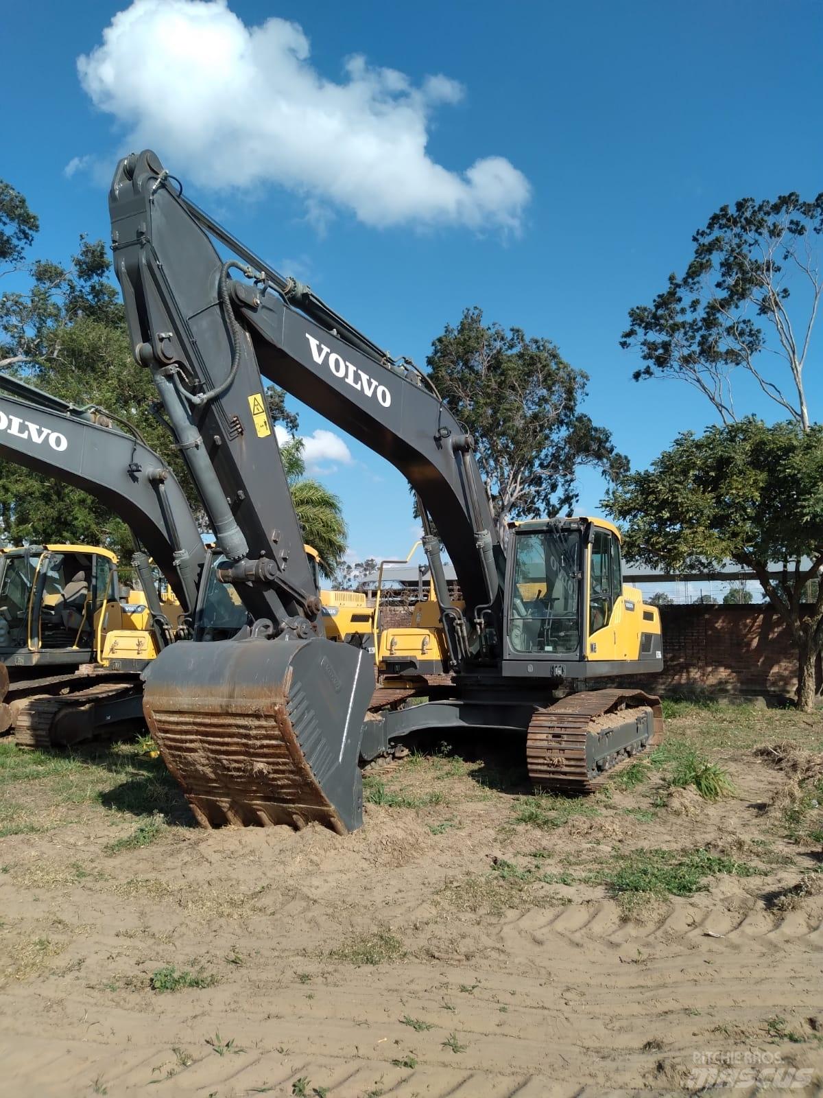 Volvo EC250DL Gravemaskiner på larvebånd