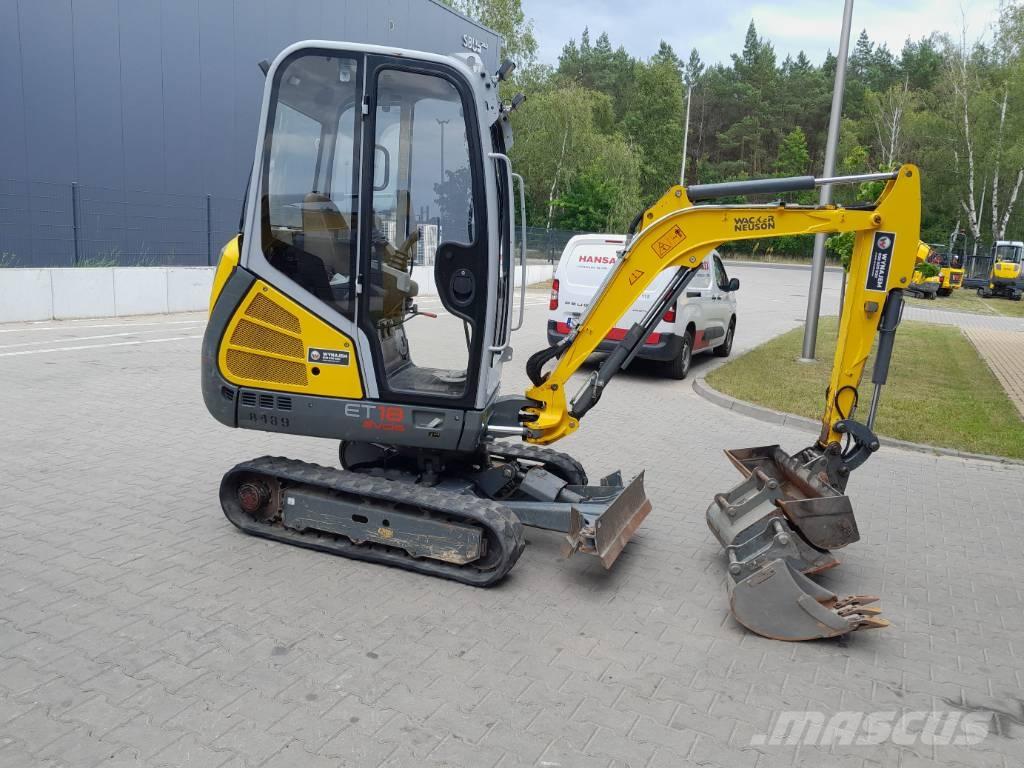 Wacker Neuson ET18 Gravemaskiner på larvebånd