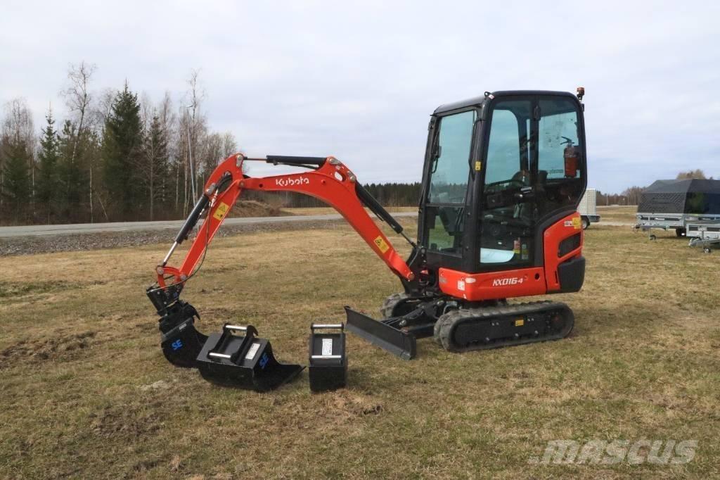 Kubota KX016-4 Minigravemaskiner