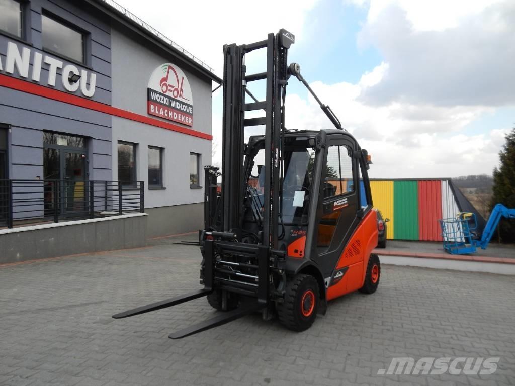 Linde H25D-02 Diesel gaffeltrucks
