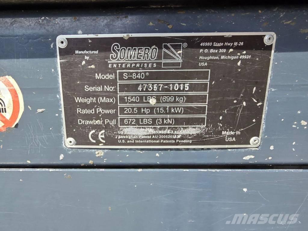 Somero S840 Betonpumpearme