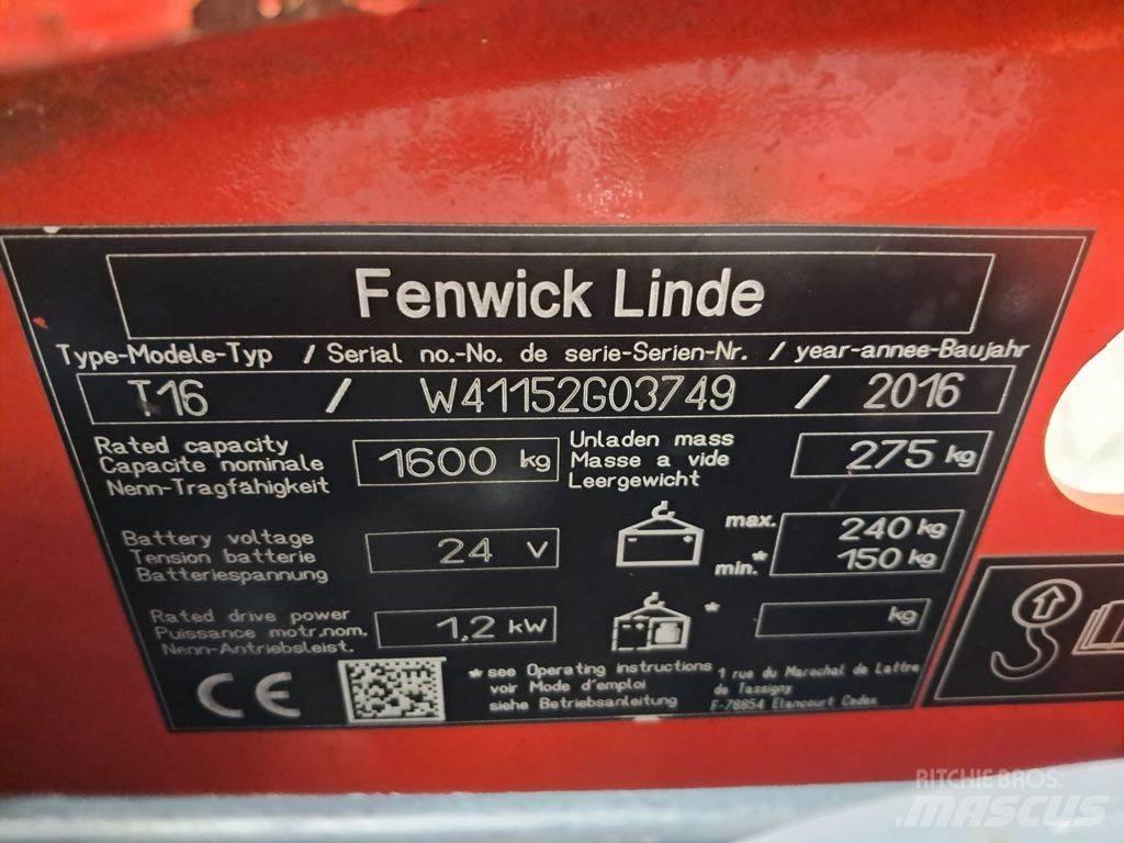 Linde T16 Løftevogne