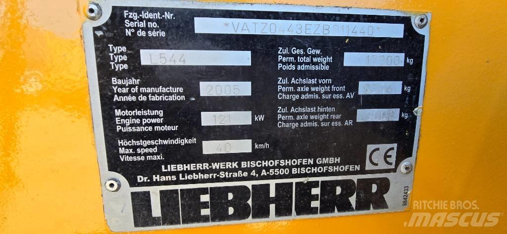 Liebherr L 544 Læssemaskiner på hjul