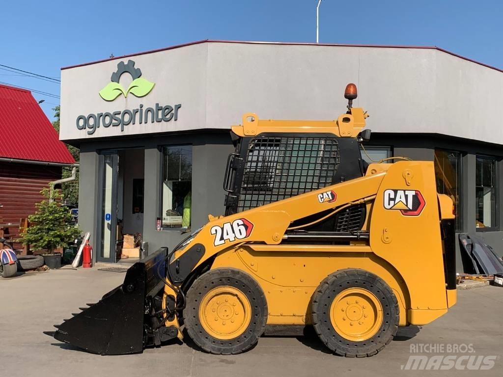 CAT 246 Minilæsser - skridstyret