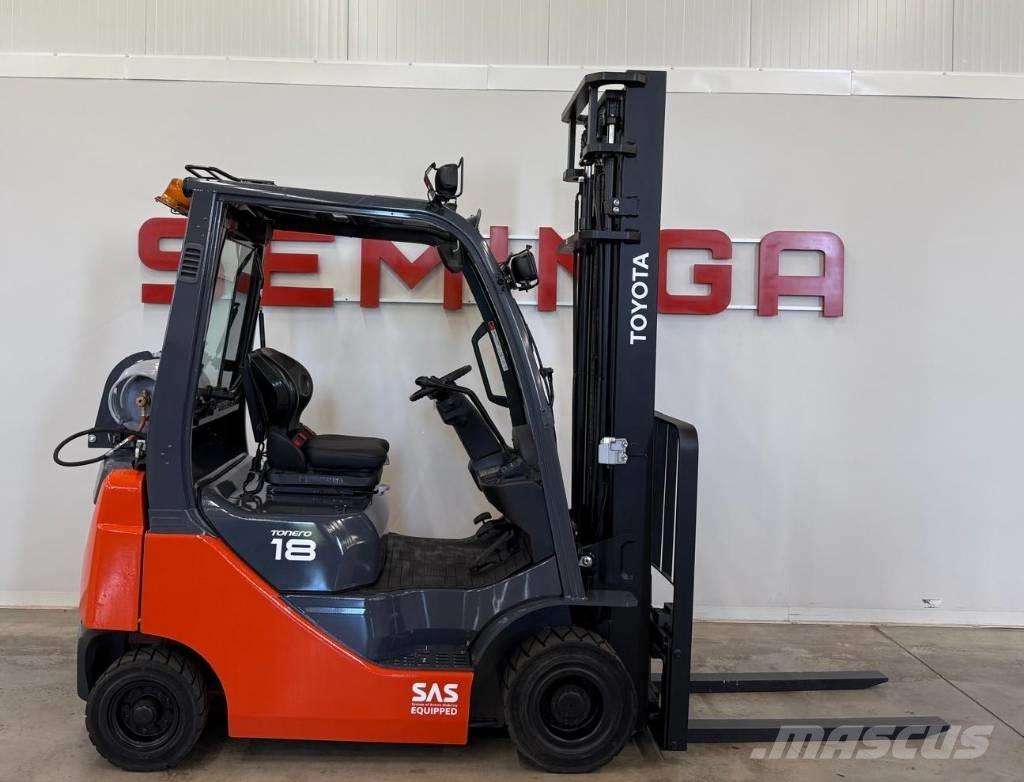 Toyota 10894 - 8FGF18 LPG gaffeltrucks