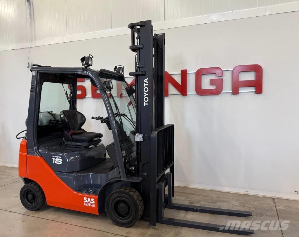 Toyota 10894 - 8FGF18 LPG gaffeltrucks