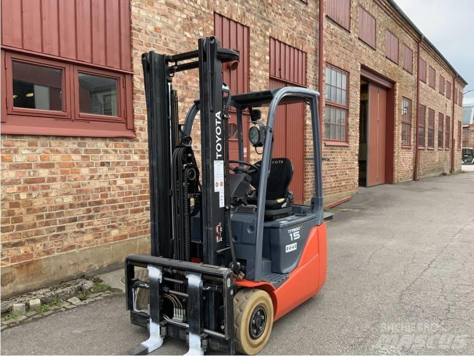 Toyota 8 FB E 15 T El gaffeltrucks