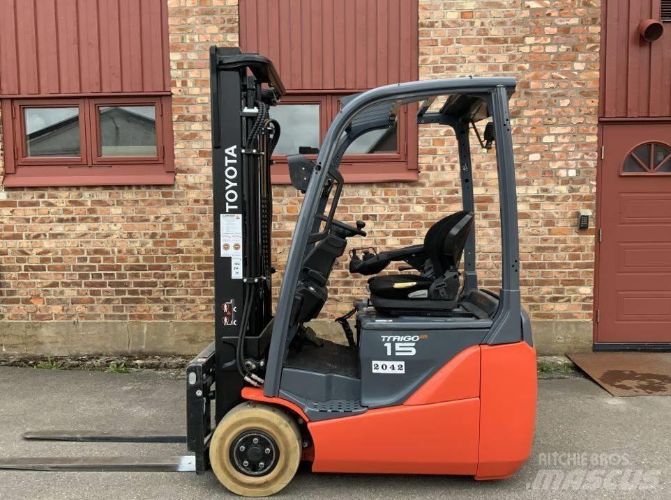 Toyota 8 FB E 15 T El gaffeltrucks
