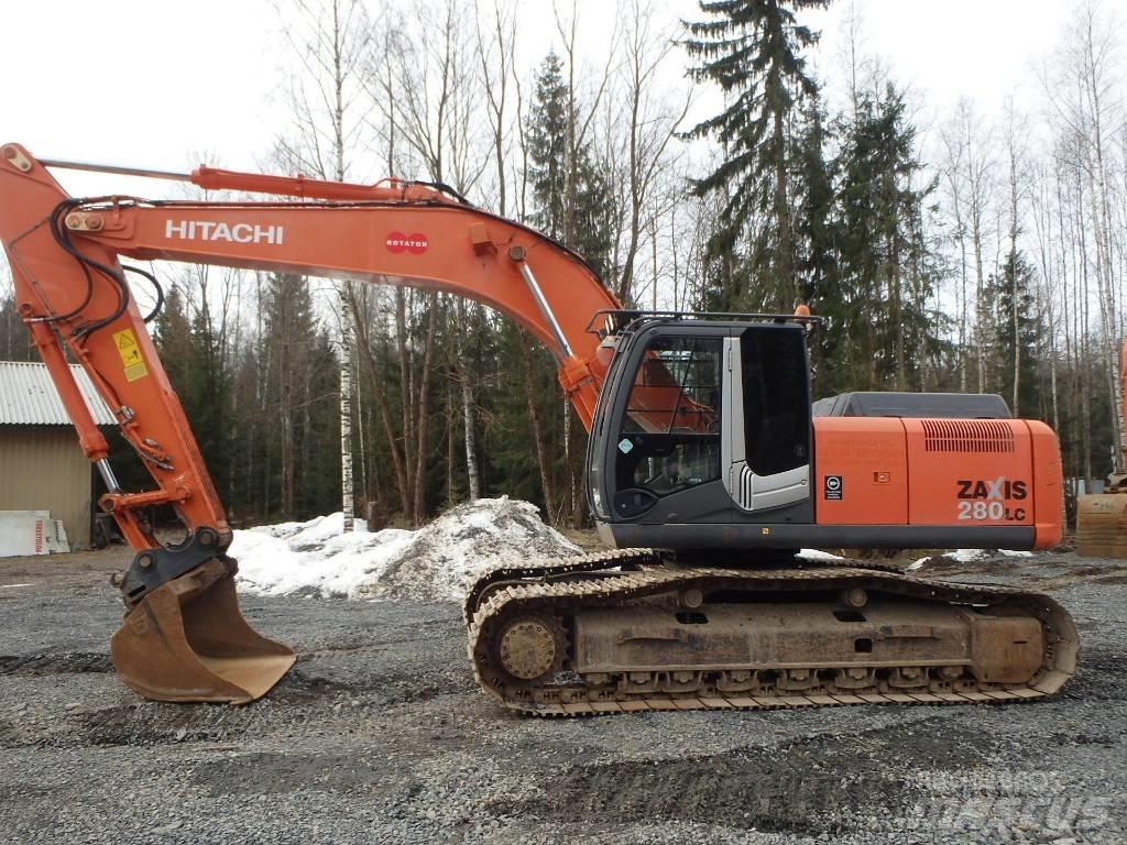 Hitachi ZX 280 LC-3 Gravemaskiner på larvebånd